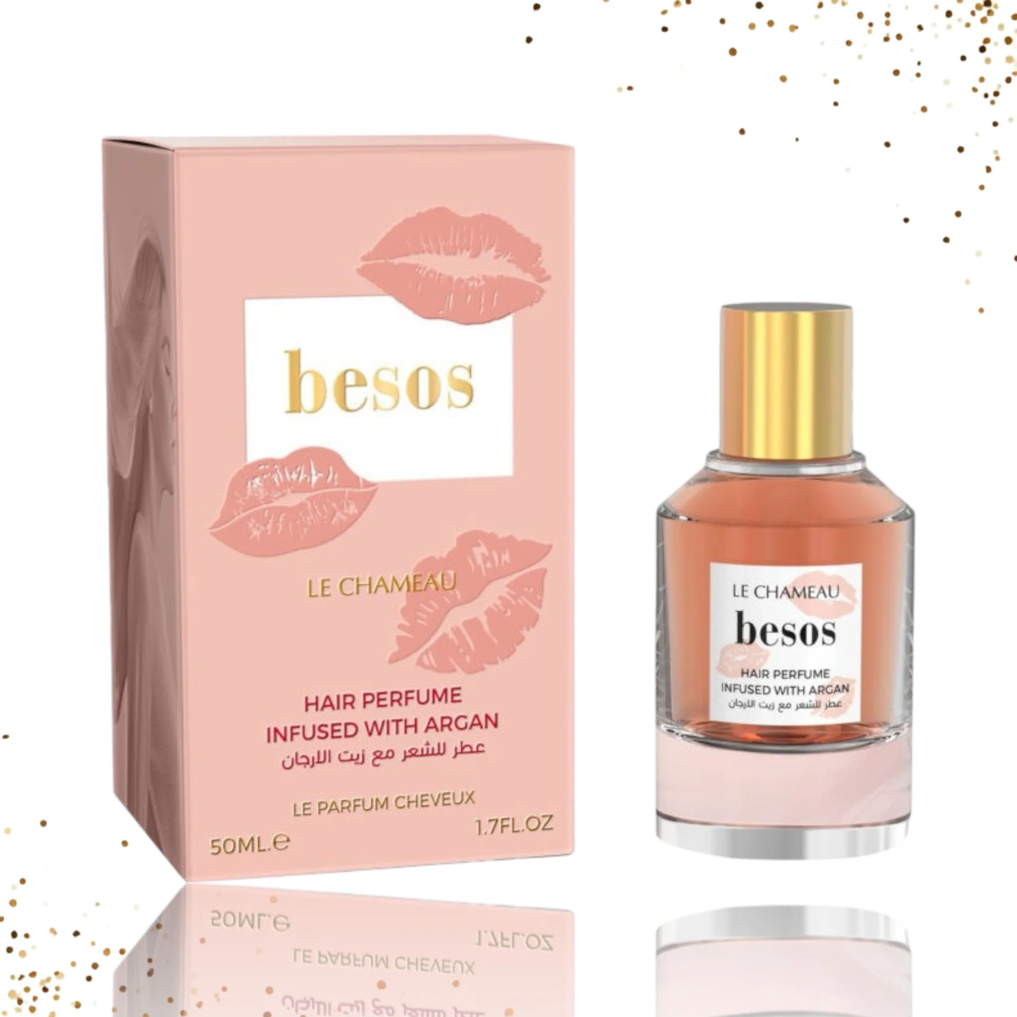 Besos Hair Perfume Infused With Argan By Le Chameau 1.7 Oz