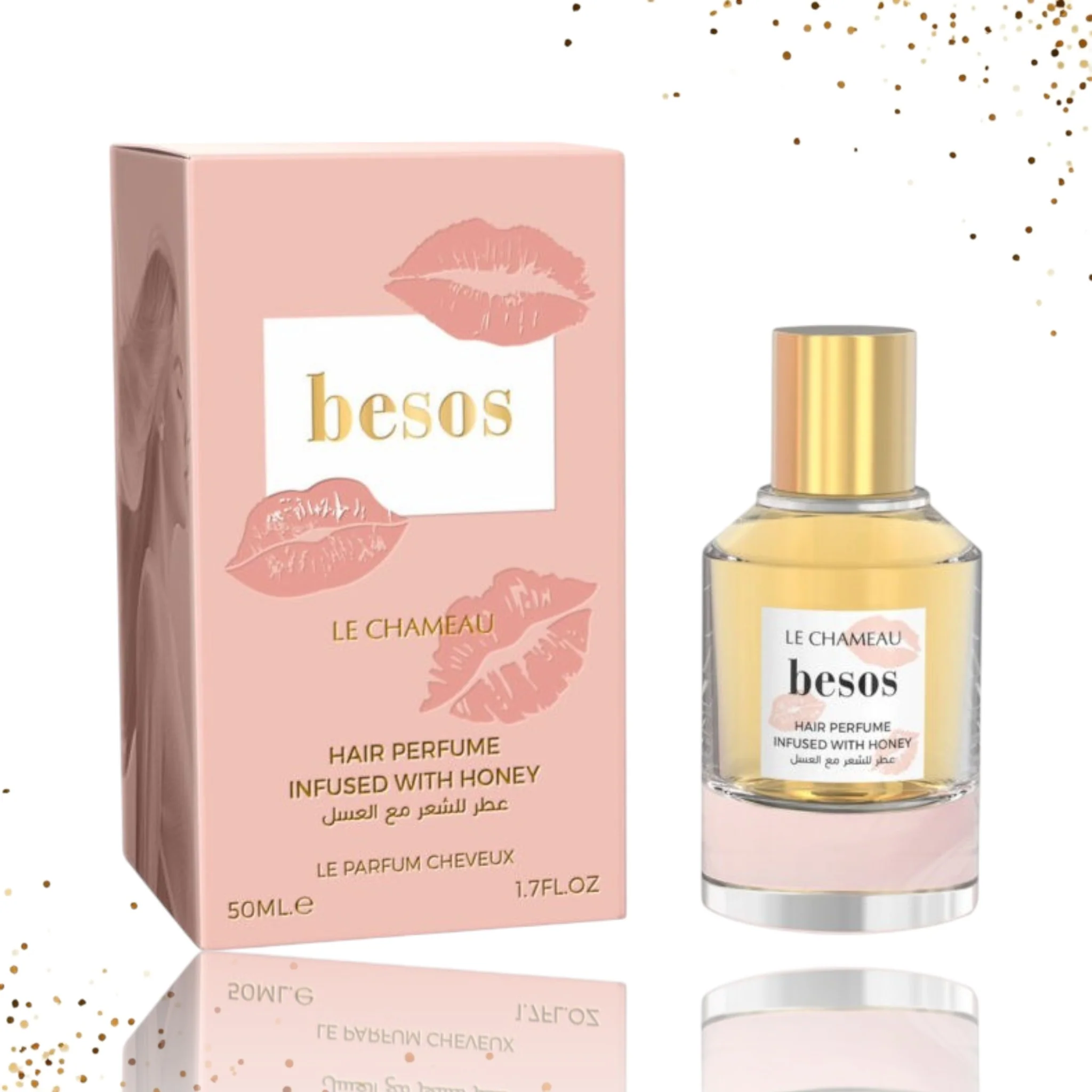 Besos Hair Perfume Infused With Honey By Le Chameau 1.7 oz