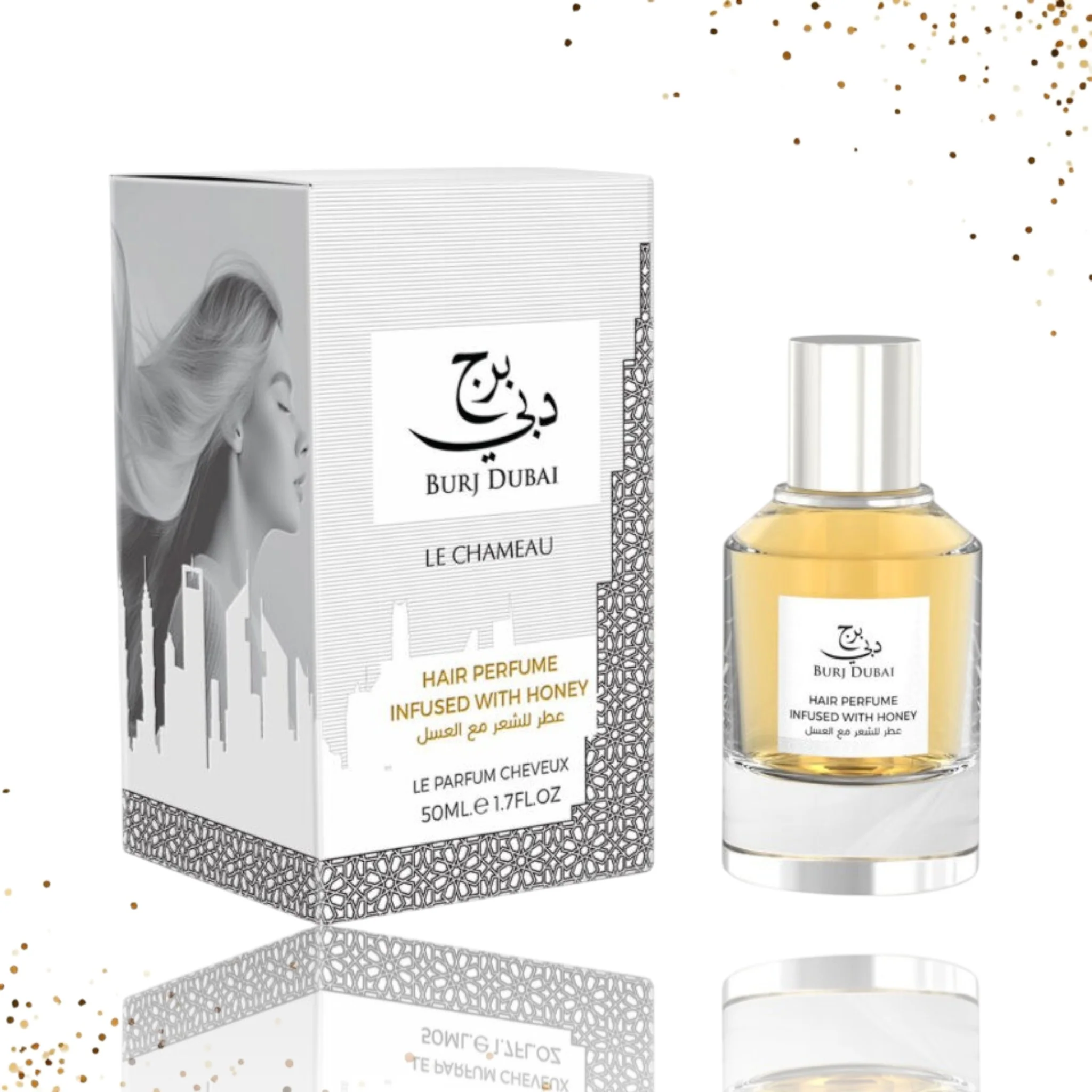 Burj Dubai Hair Perfume Infused With Honey By Le Chameau 1.7 Oz
