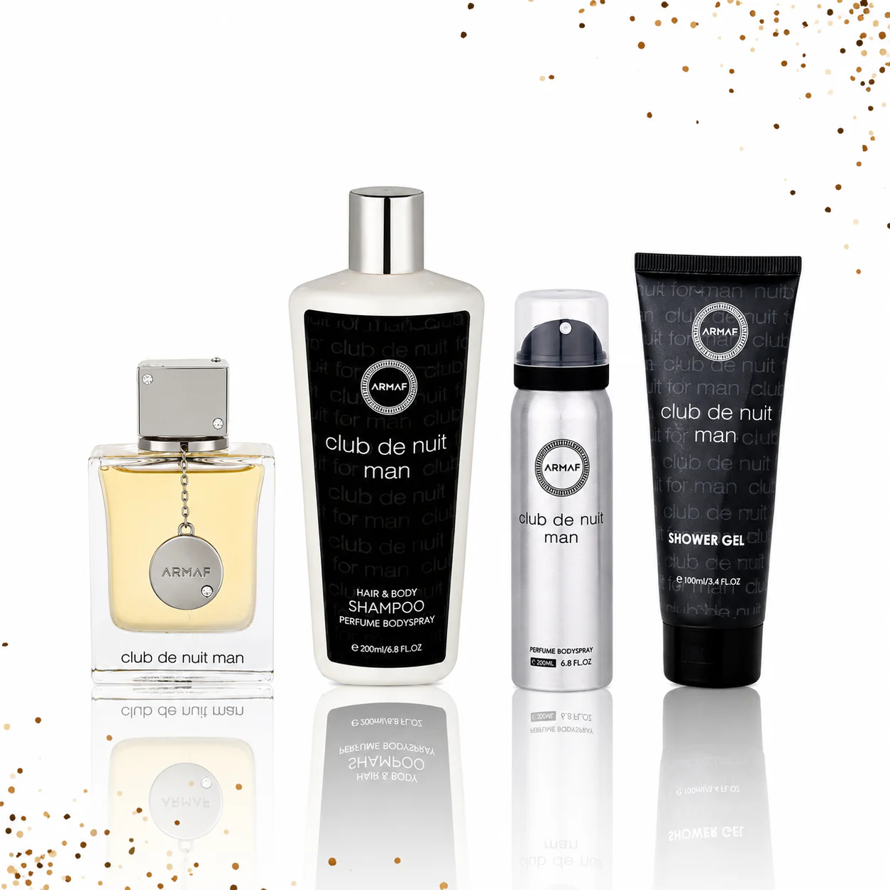 Club de Nuit Men Gift Set 4 Pcs By Armaf 3.4 Oz - Image 2