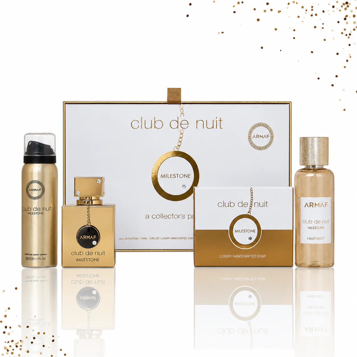 Club De Nuit Milestone Gift Set 4 Pcs By Armaf