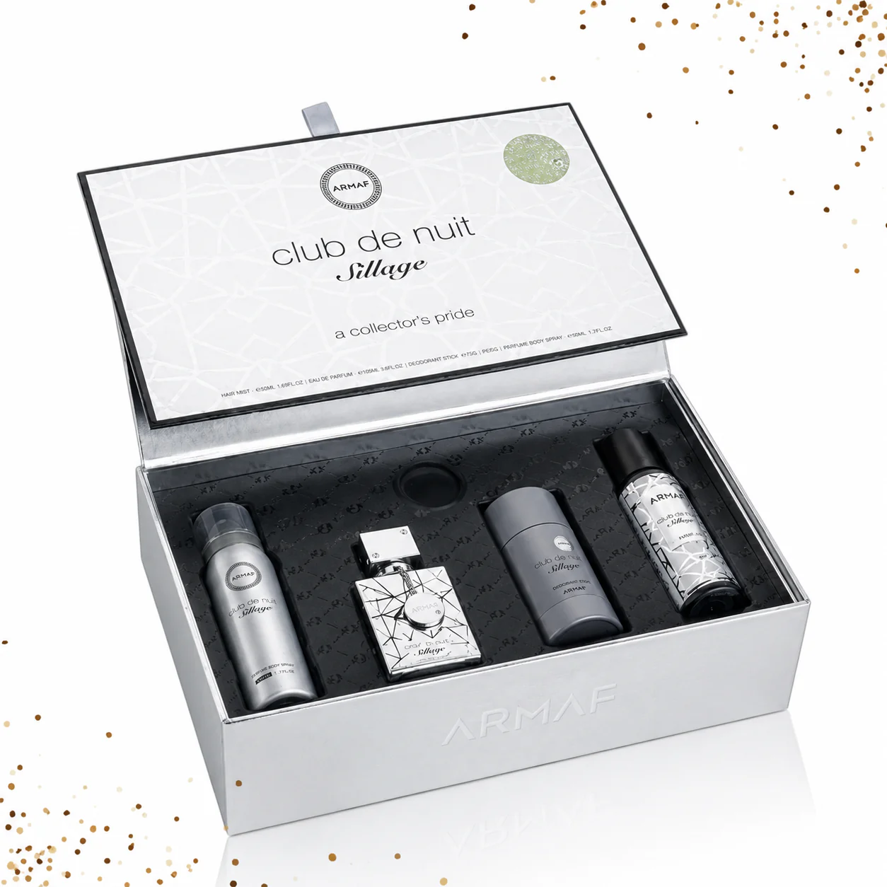 Club De Nuit Sillage By Armaf Gift Set 4 Pcs EDP - Image 2