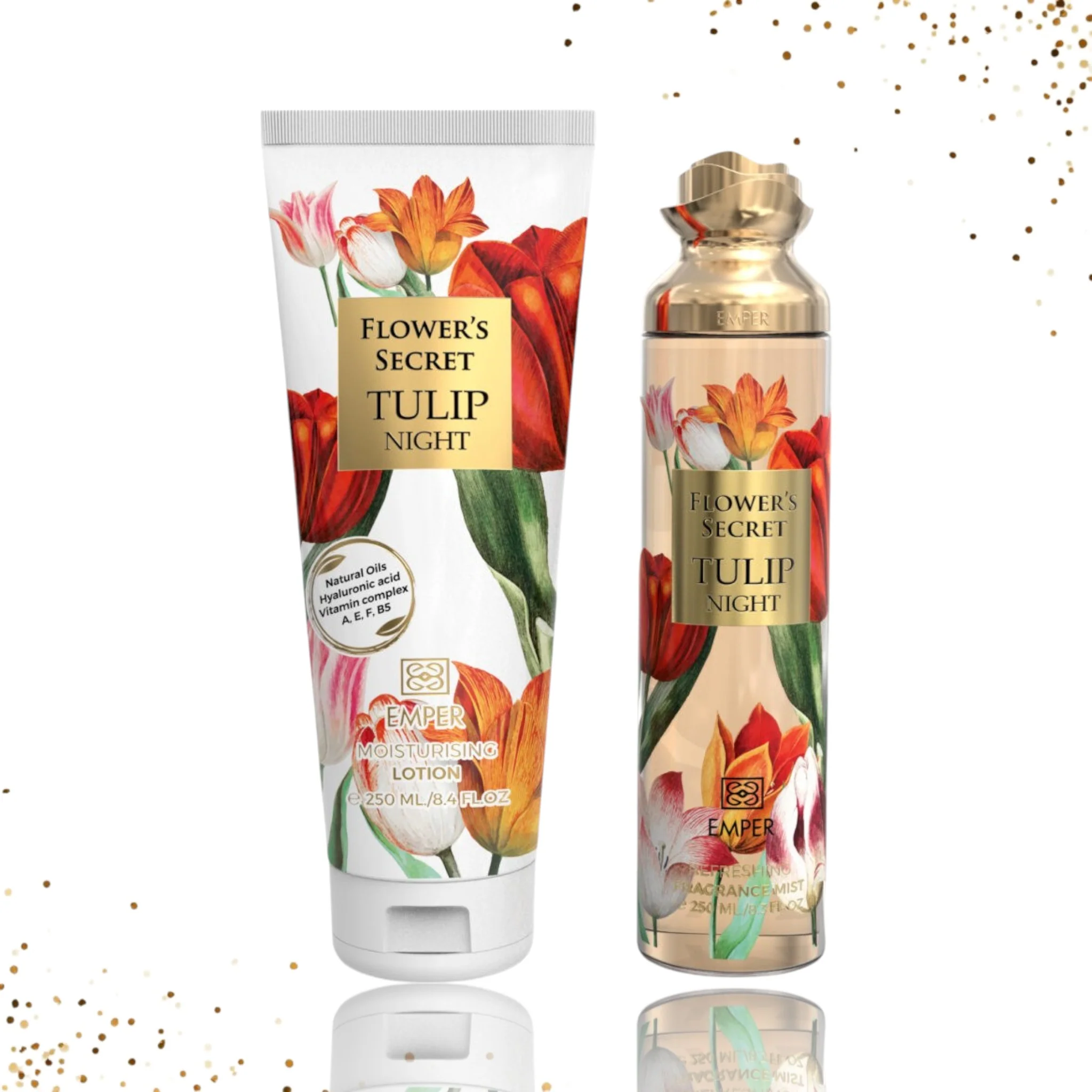 Gift Set Flower's Secret Tulip Night by Emper 2 Pcs - Image 2