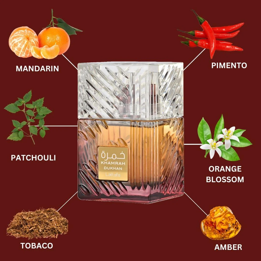 Khamrah Dukhan by Lattafa 3.4 oz - Image 3