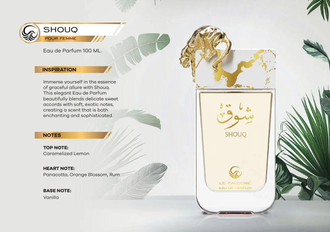 Le Falcone Shouq 3.0 Oz Eau De Parfum - Image 2