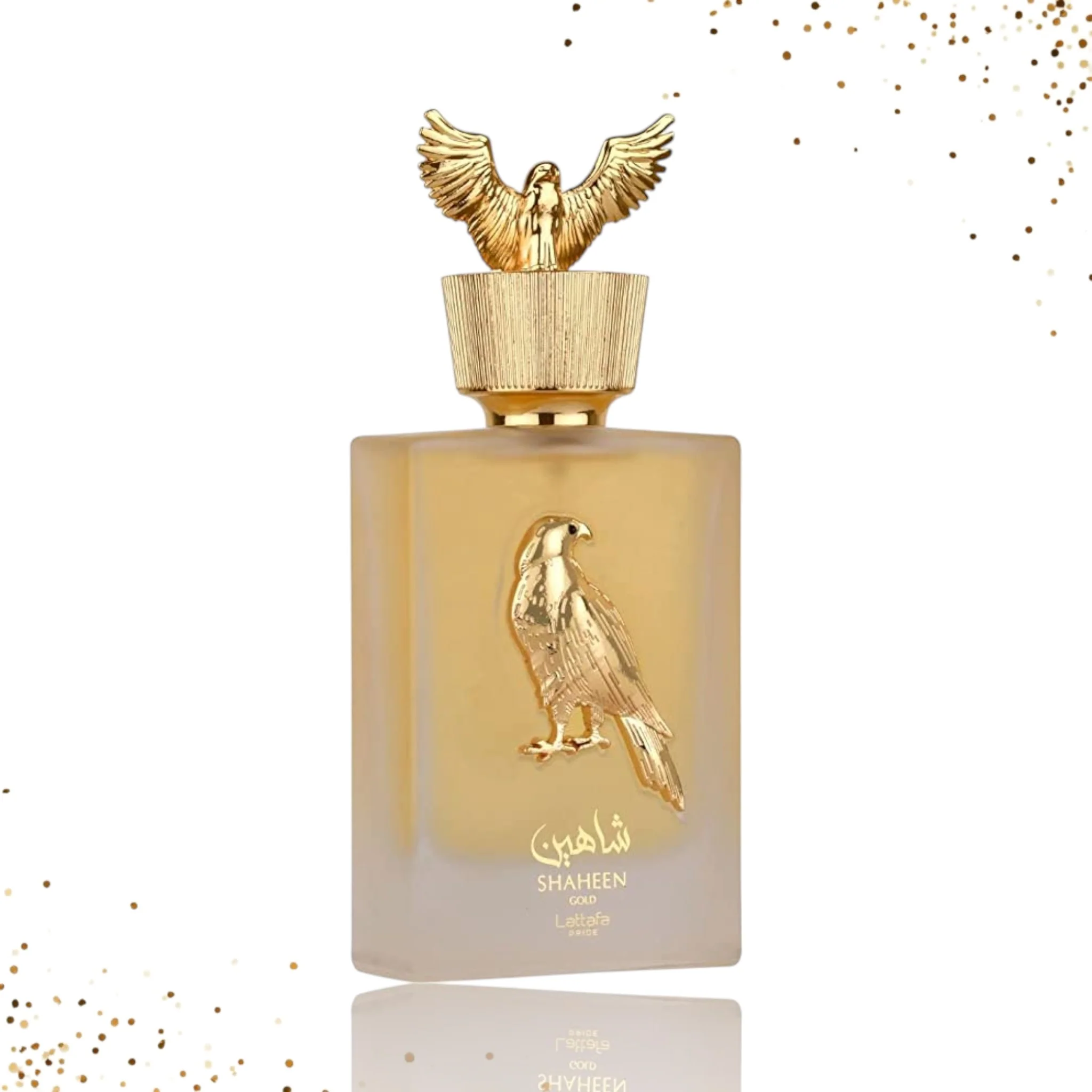 Shaheen Gold by Lattafa Unisex Eau de Parfum Spray, 3.4 Ounce - Image 2