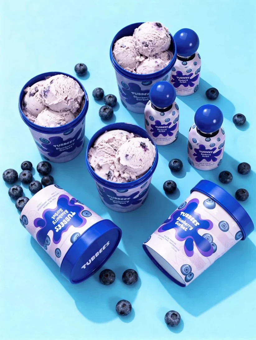 Tubbees Blueberry Sorbet By Grandeur - Image 2
