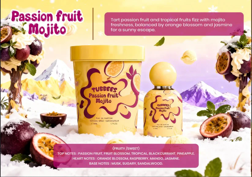 Tubbees Passion Fruit Mojito By Grandeur - Image 3